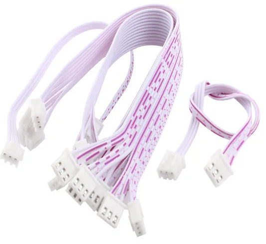 3 Wires 2.54mm Pitch Female To Female Jst Xh Connector Cable Wire 6 Inch