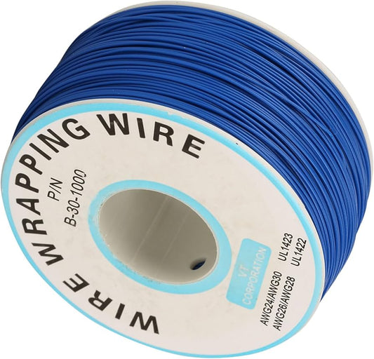 blue 1 meter Insulation Electronic Pcb Wrapping Breadboard Jumper Wire Cable